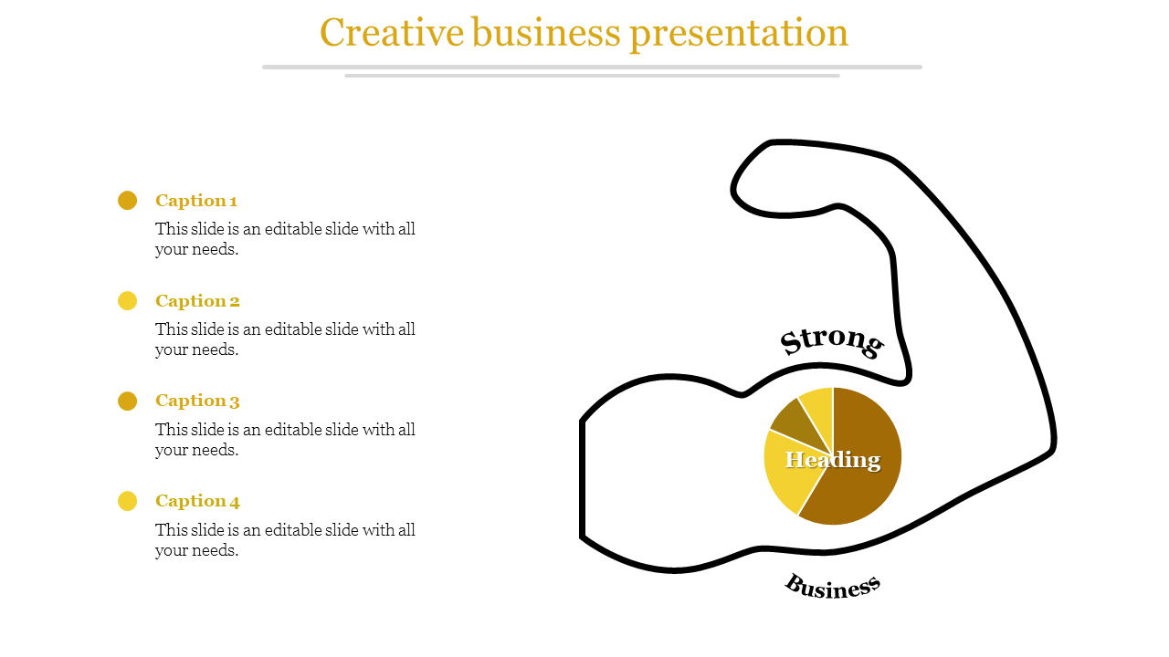 Our Predesigned Creative Business Presentation Template